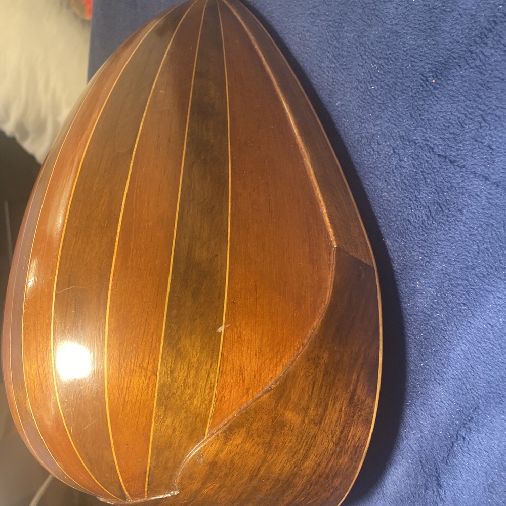 Antique Humpback Mandolin With Original Case