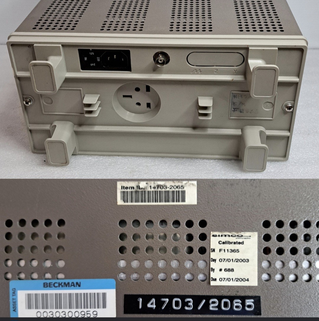 HAMEG HM205-2 20MHz 2CH Analog/Digital Storage Oscilloscope Tested & Complete