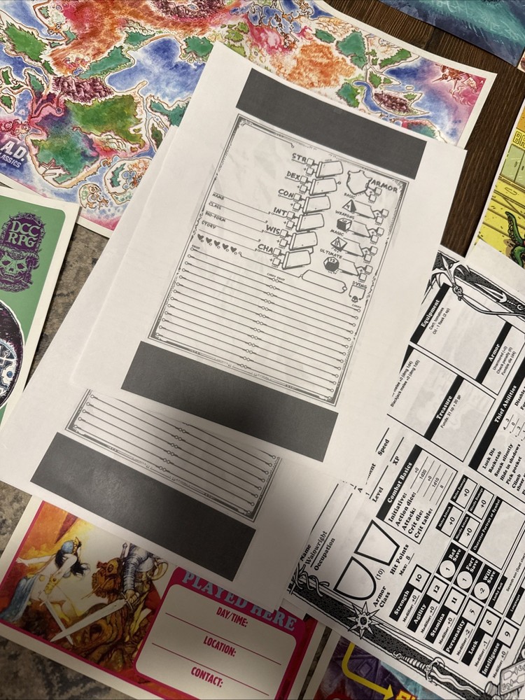 Promo Posters & More - Dungeon Crawl Classics Goodman Games
