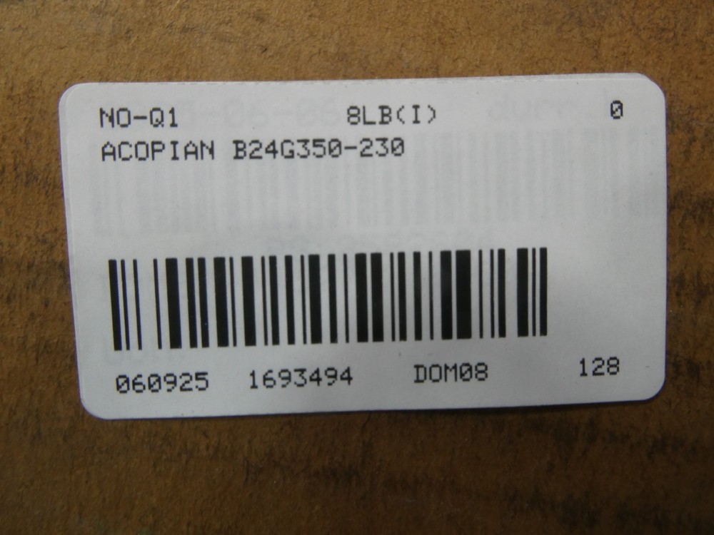 Acopian B24G350-230 Power Supply Module