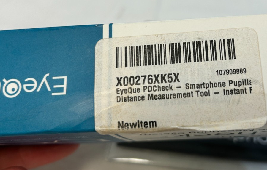 EyeQue Vision Check Ophthalmic Refractometer