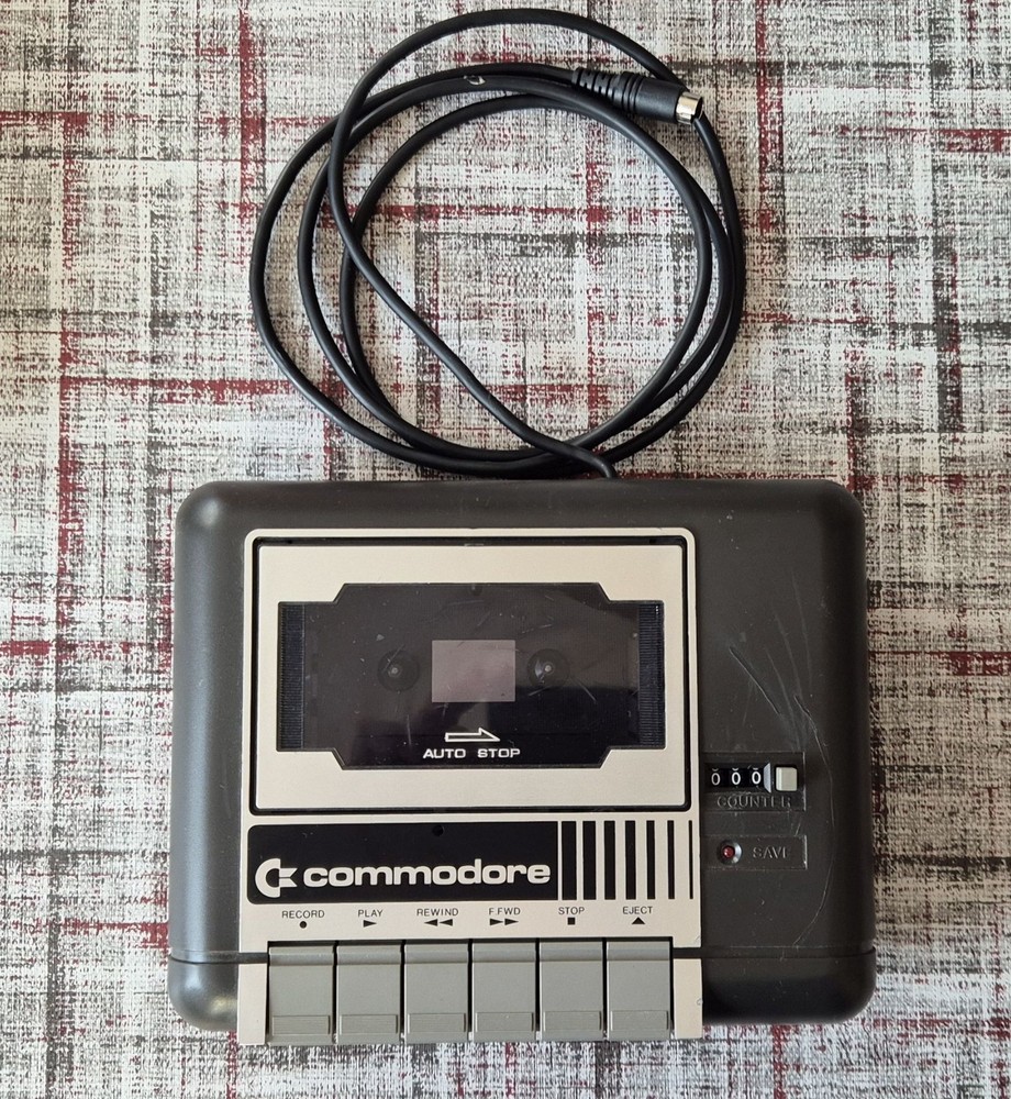 Commodore 1531 Datasette C2N Cassette Drive – Boxed – C16/Plus/4