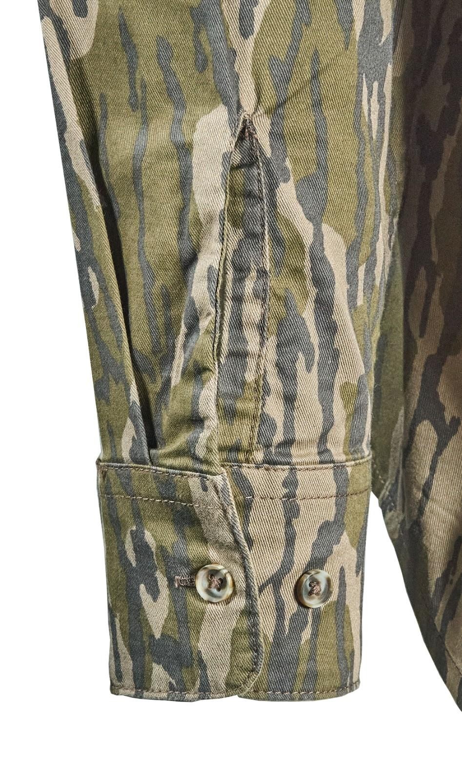 Companions Mossyoak Men’s Shirt Original Bottomland Cotton Twill L/S (S01)