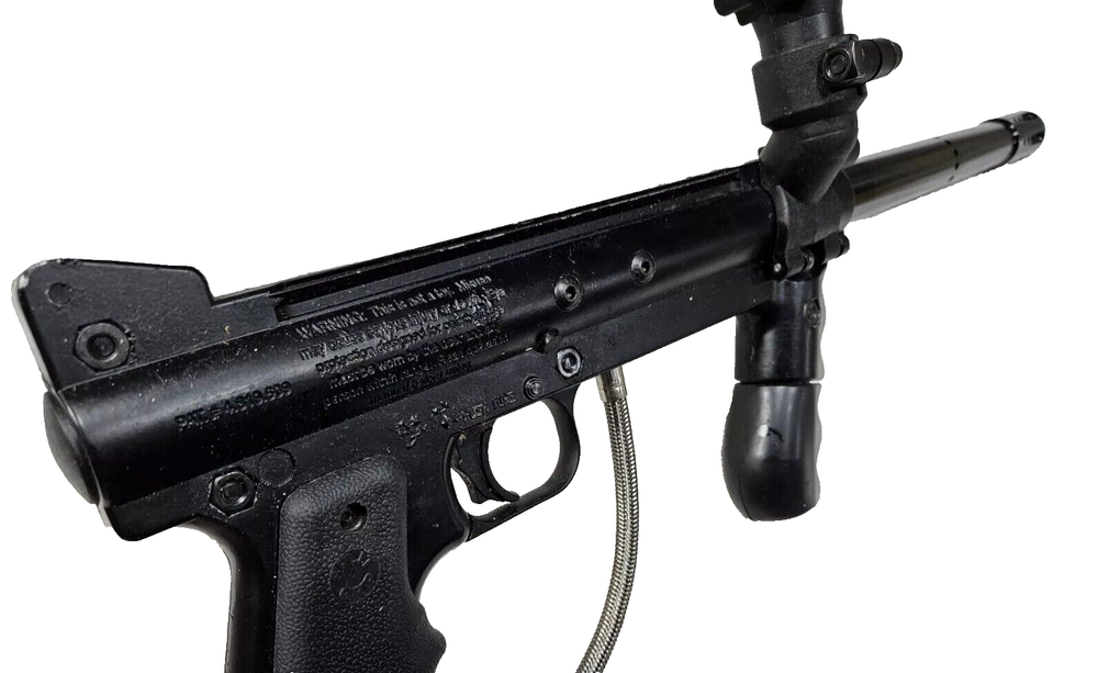 Tippmann Model 98 Custom Paintball Gun with Barrel Feeder Loader Manual Squeegee
