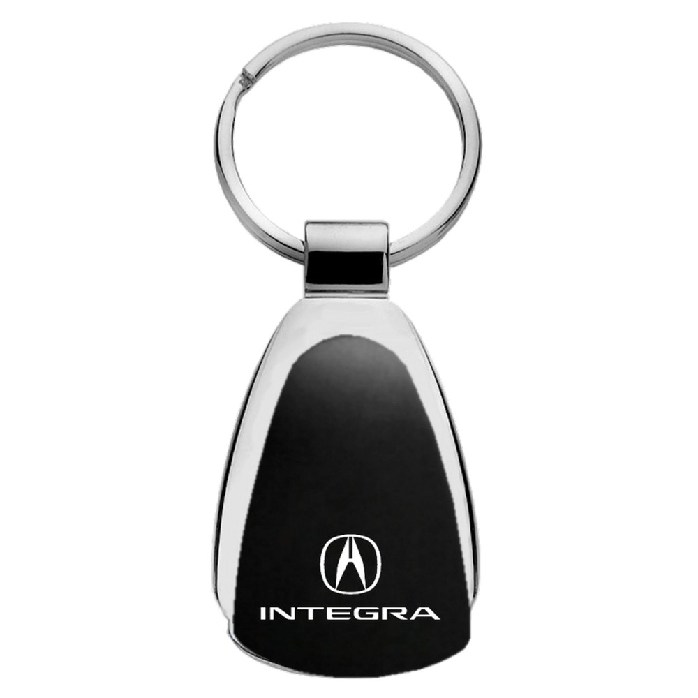 Acura Integra Tear Drop Key Ring (Black)