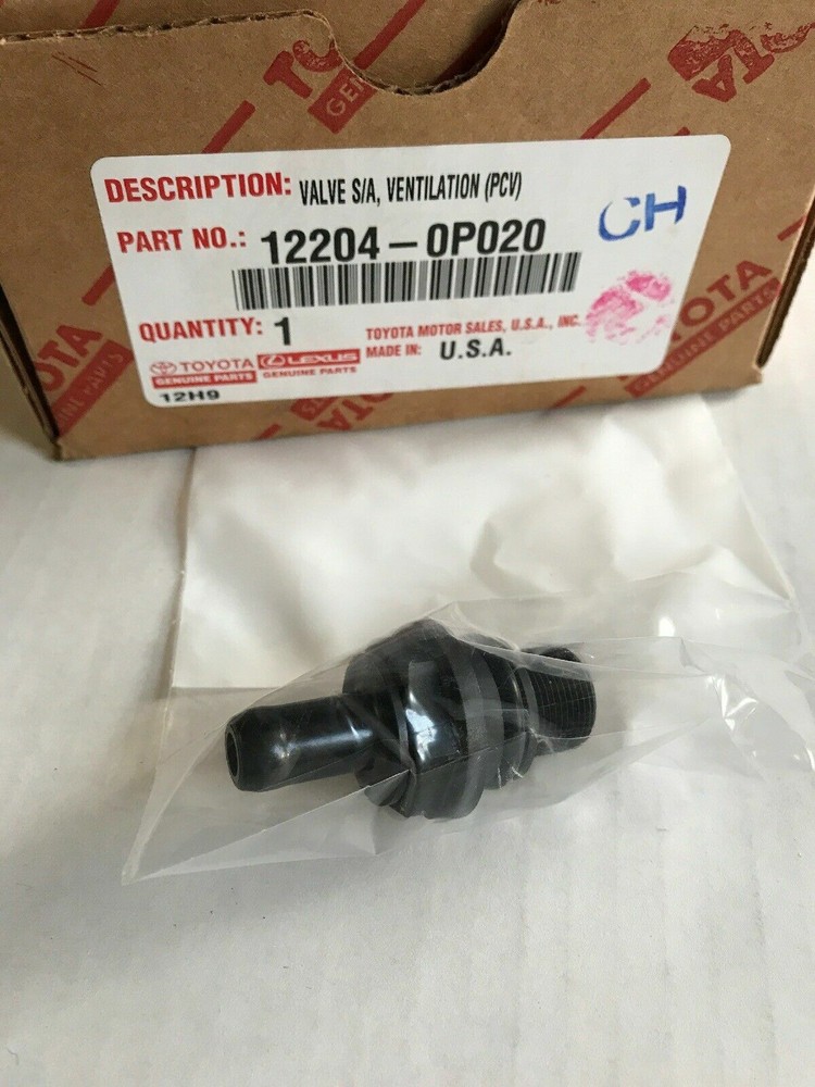 Genuine Toyota PCV Valve 12204-0P020 FITS MANY MODELS ***SEE LIST***