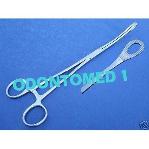 1 FOERSTER Sponge Forceps 8" Straight Surgical Instruments New
