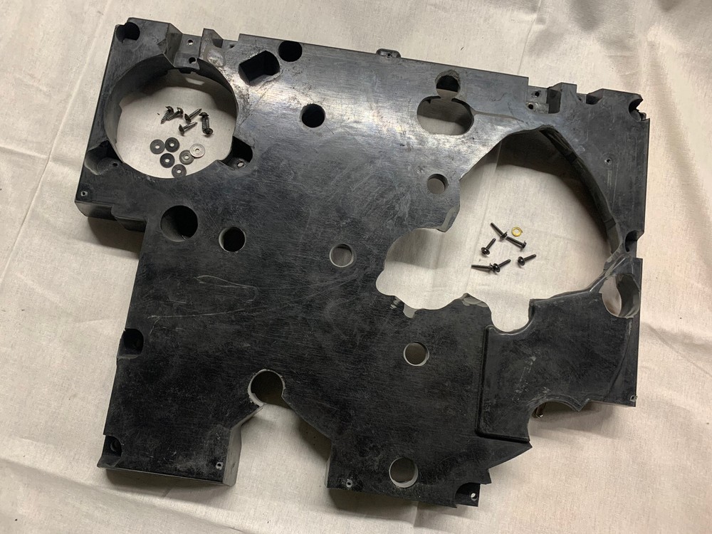 Base with insert from Technics SL-1200 MK2 turntable with Screws