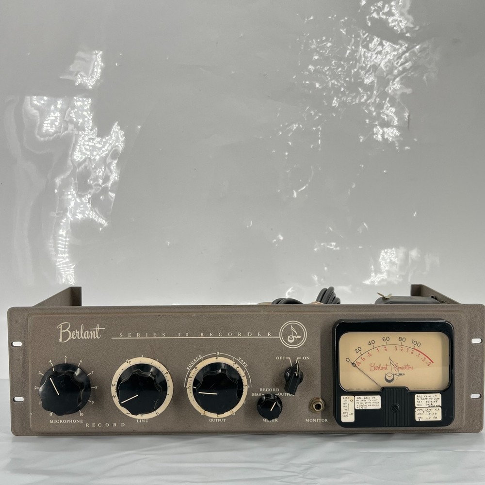 Berlant Series 30 Recorder and Playback Preamplifier