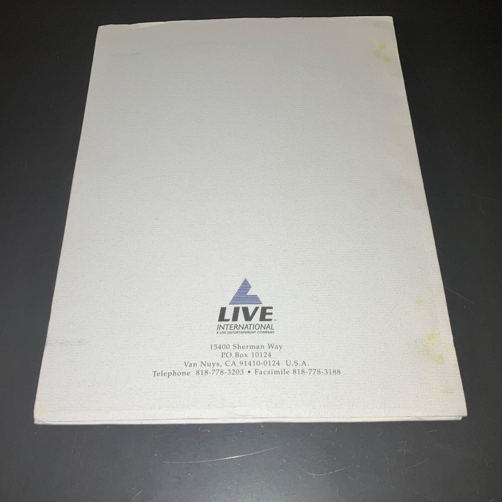 THE ARRIVAL (1996) David Twohy / Charlie Sheen Sci-Fi / Prod. Co. Script +Notes!