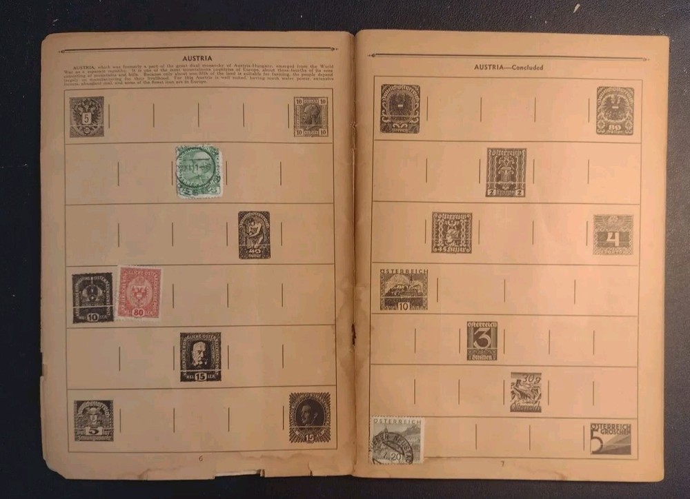 Discoverer Album Stamp Collector's Book