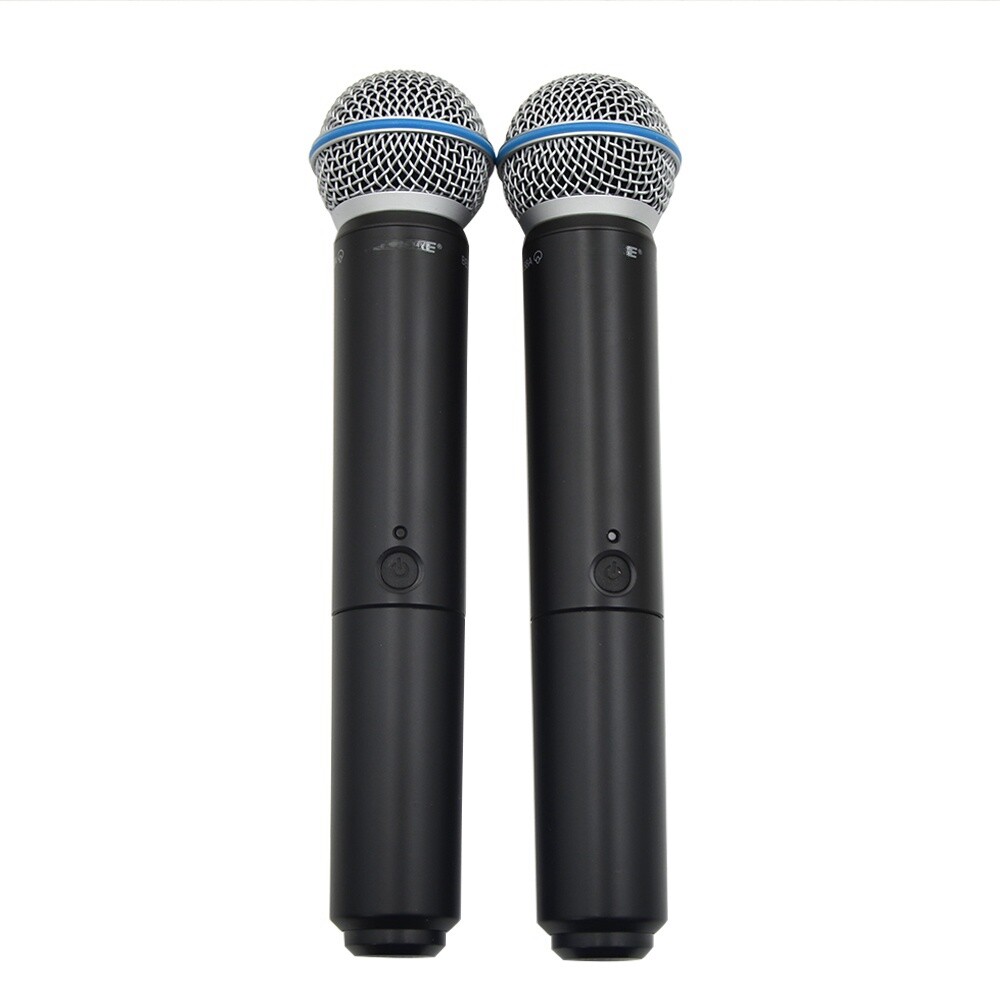 New BLX288/BETA58A Handheld Wireless Microphone System Come with 2 Microphone US