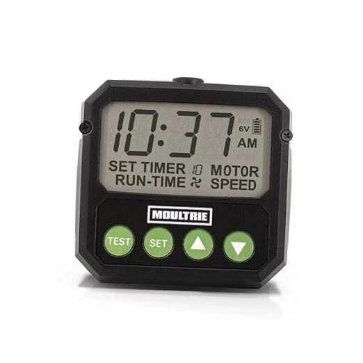Moultrie Universal Digital Timer III Deer Feeder Timer, Bluetooth, 10 Feeds