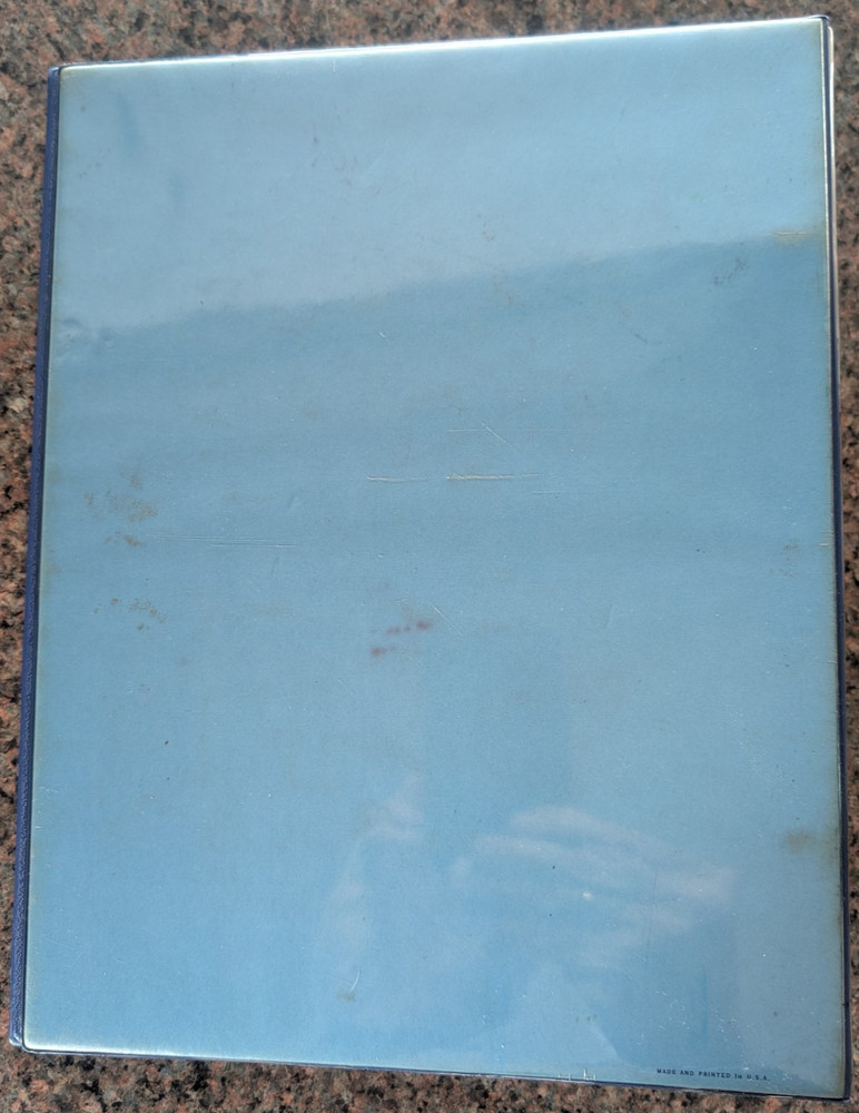 HE Harris US Liberty Stamp Binder, No Pages