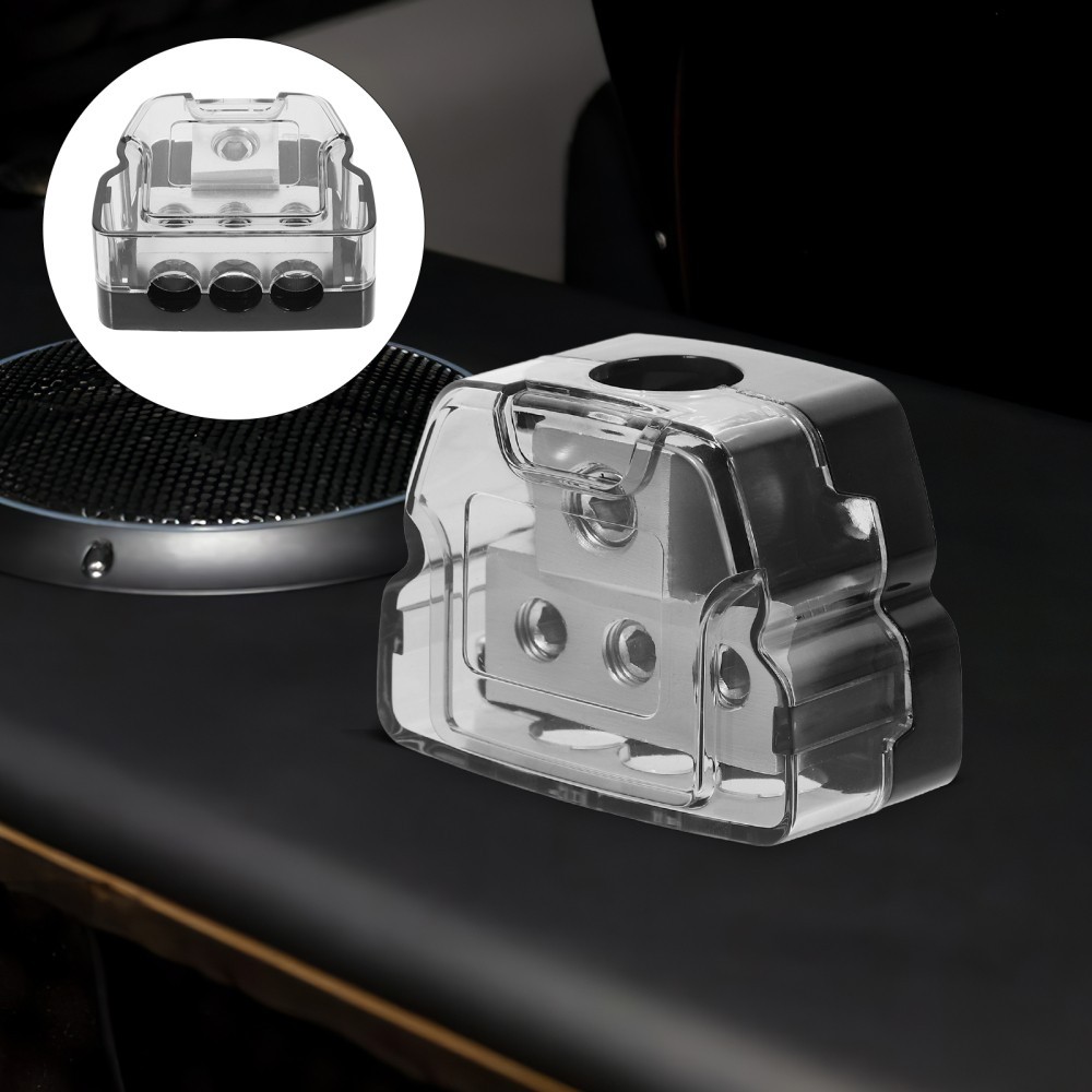 Zinc Alloy Distribution Block For Car Audio Systems Space Saving Design