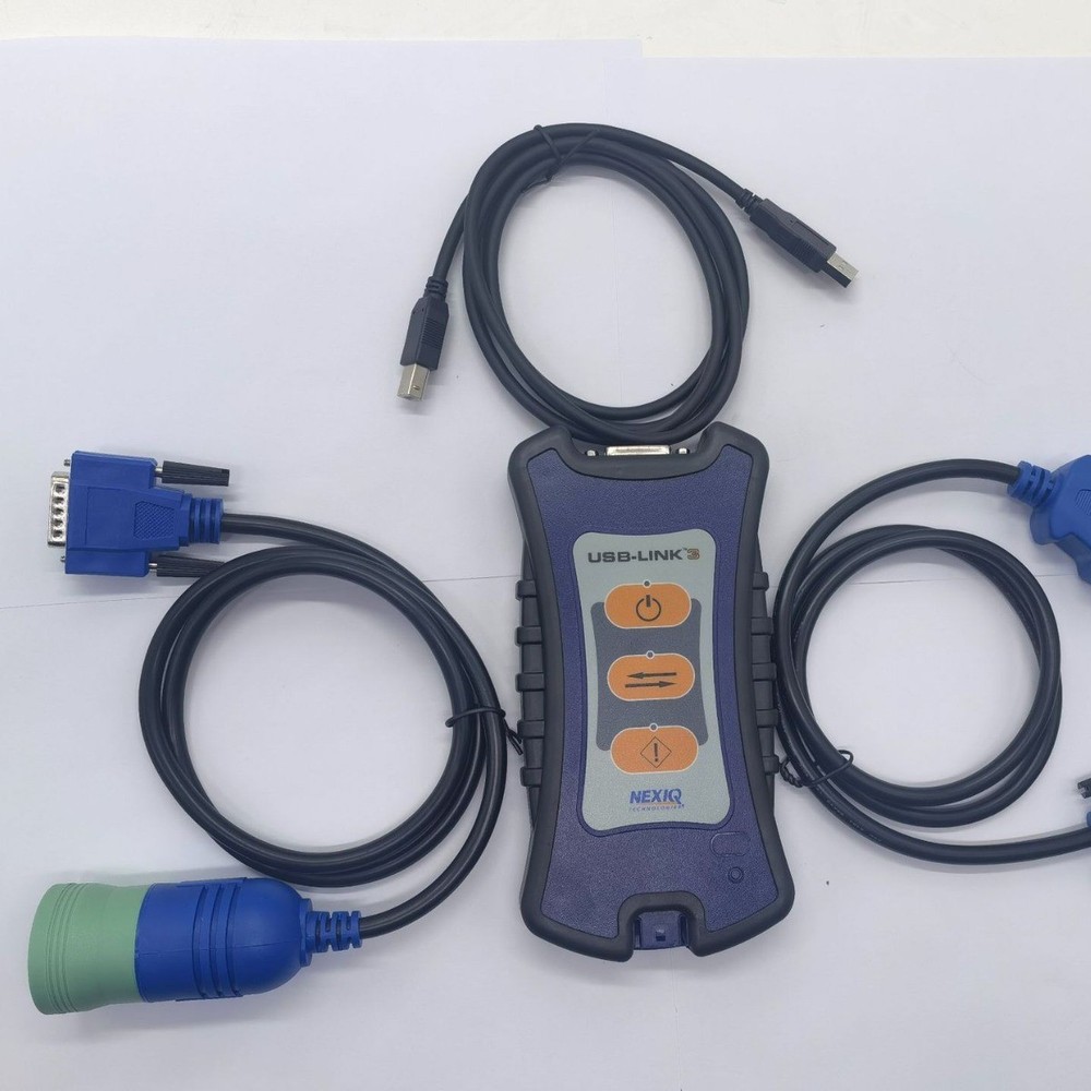 NEXIQ 3 USB Link third Generation Heavy Card Diagnostic tool + Bluetooth Scanner