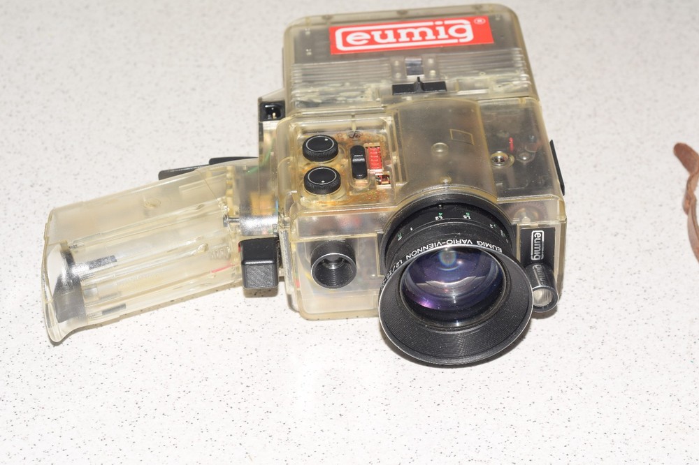 Eumig Movie Camera Transparent Display Model