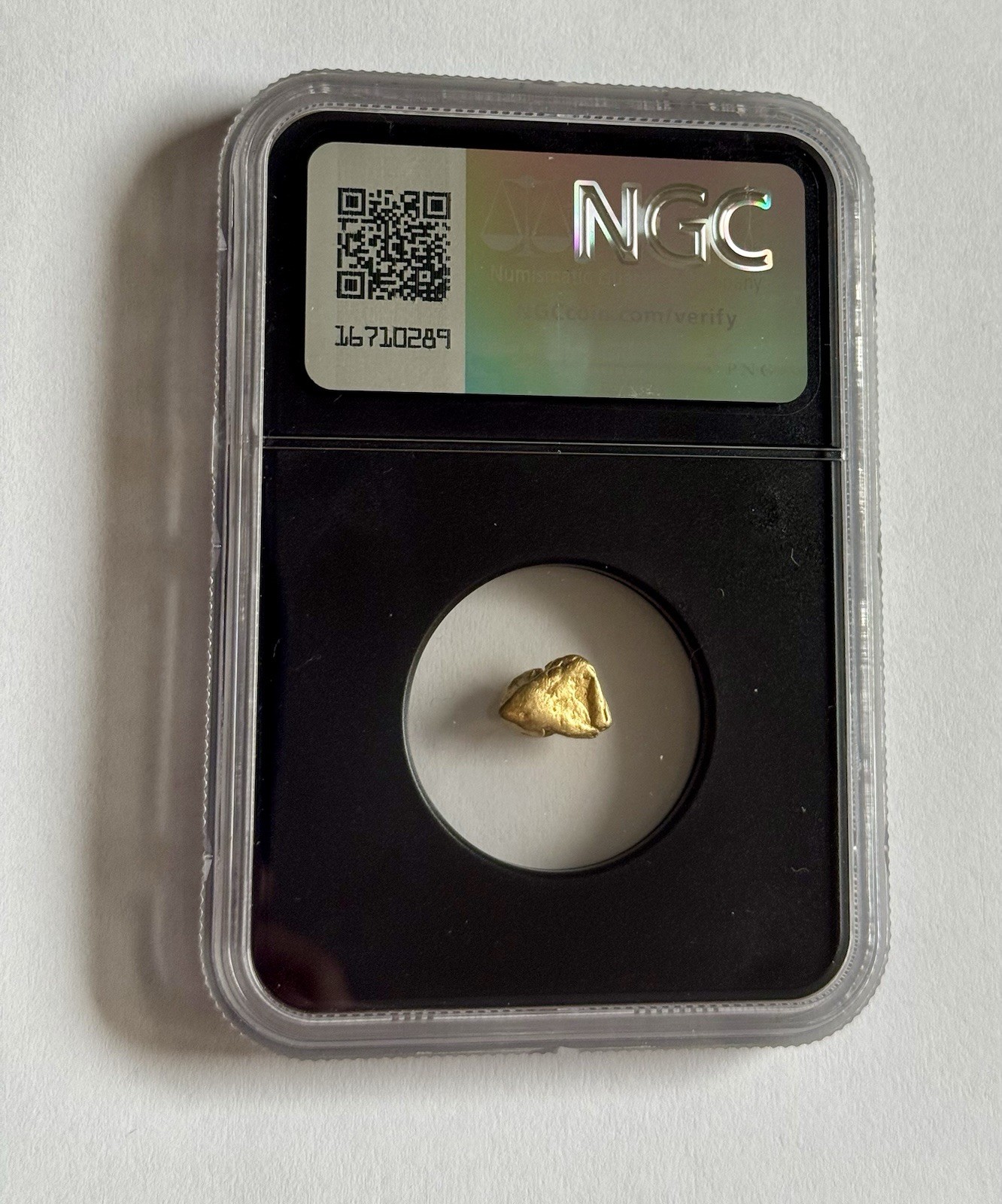 Mexico Gold Nugget 1.29 Grams Sanoyta Unvaulted Vault Box NGC Certified Vaultbox