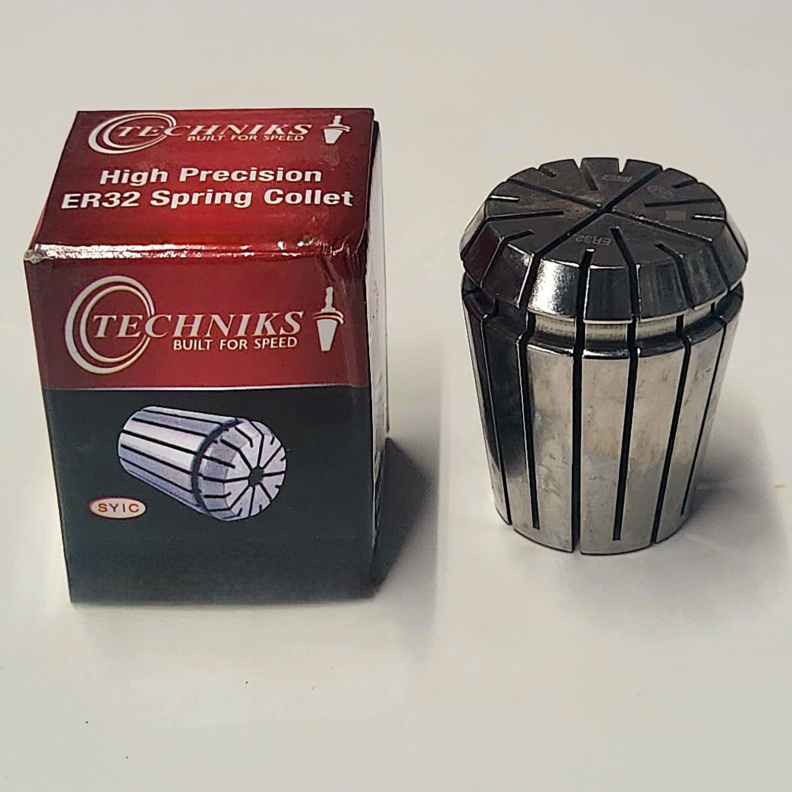 1/2” ER32 PRECISION COLLET - .0002" T.I.R Techniks 04232-1/2