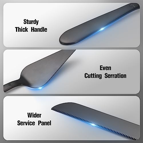 Stainless Steel Wedding Cake Server Set