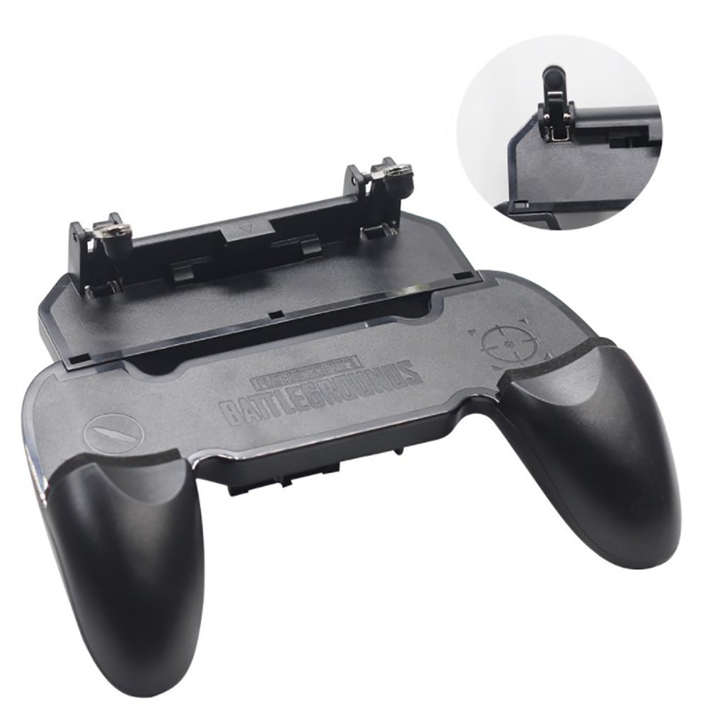 W10 Mobile Game Controller Gamepad Joystick Fire Trigger For PUBG Fortnite A
