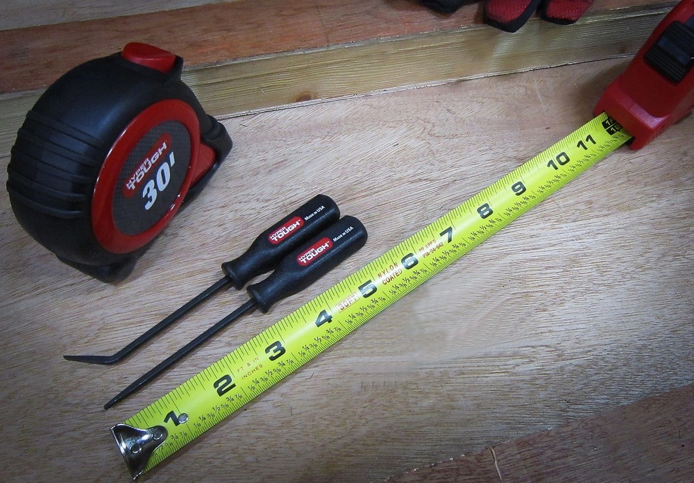 Hyper Tough Two-Piece Mini Handle Pry Bar Tool Set