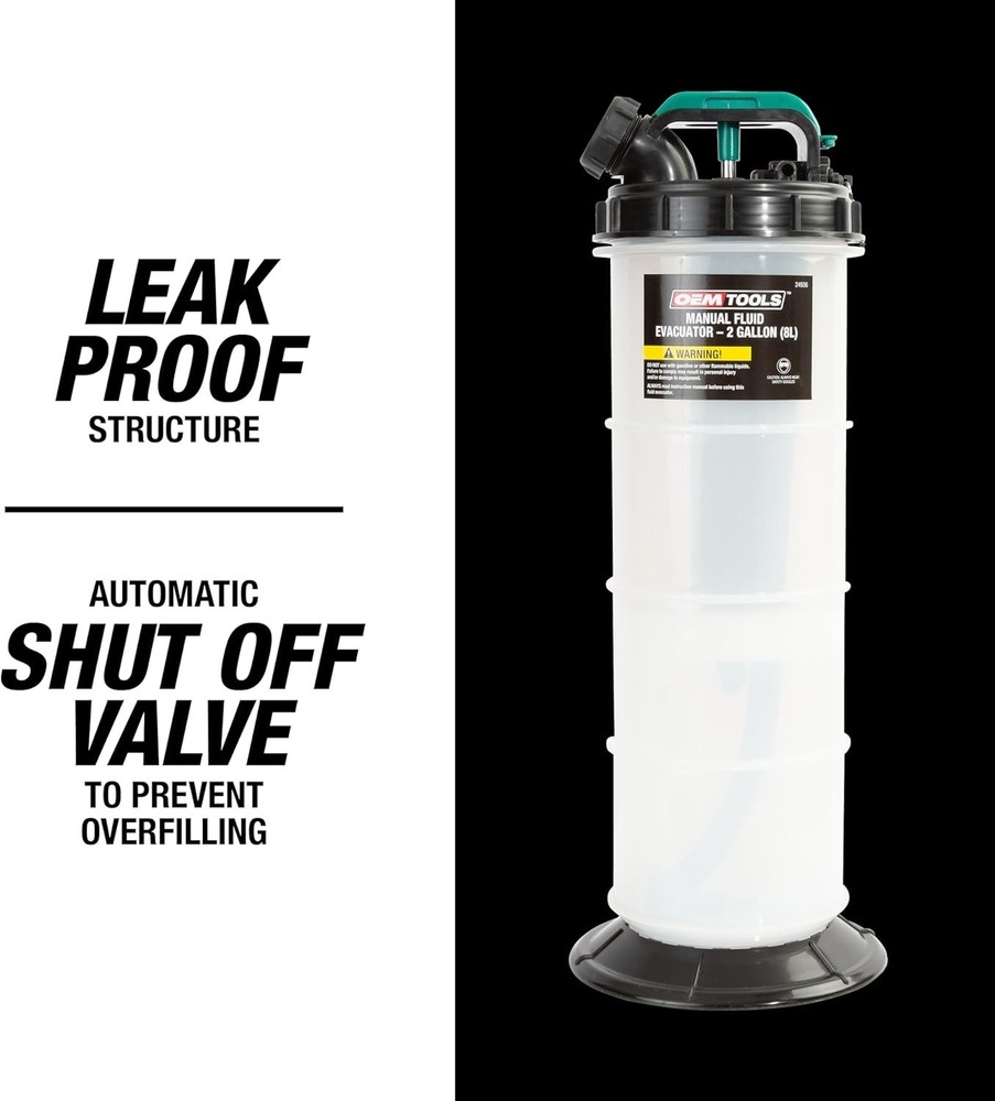 Oil, Coolant, Transmission Fluid Extractor Pump