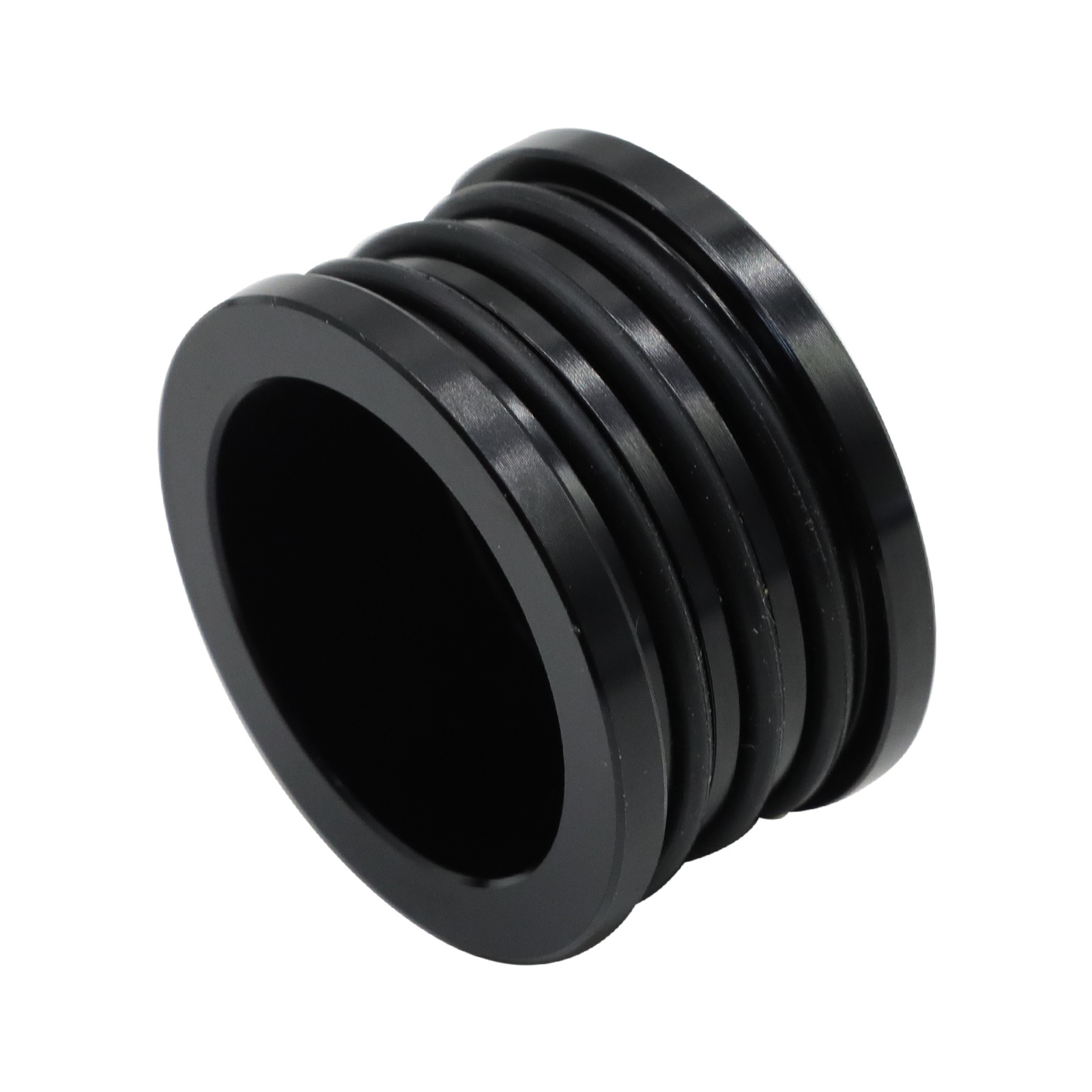 BLACK BILLET ALUMINUM ENGINE CAM SHAFT SEAL COVER CAP PLUG HONDA B16 B18 B20 H22