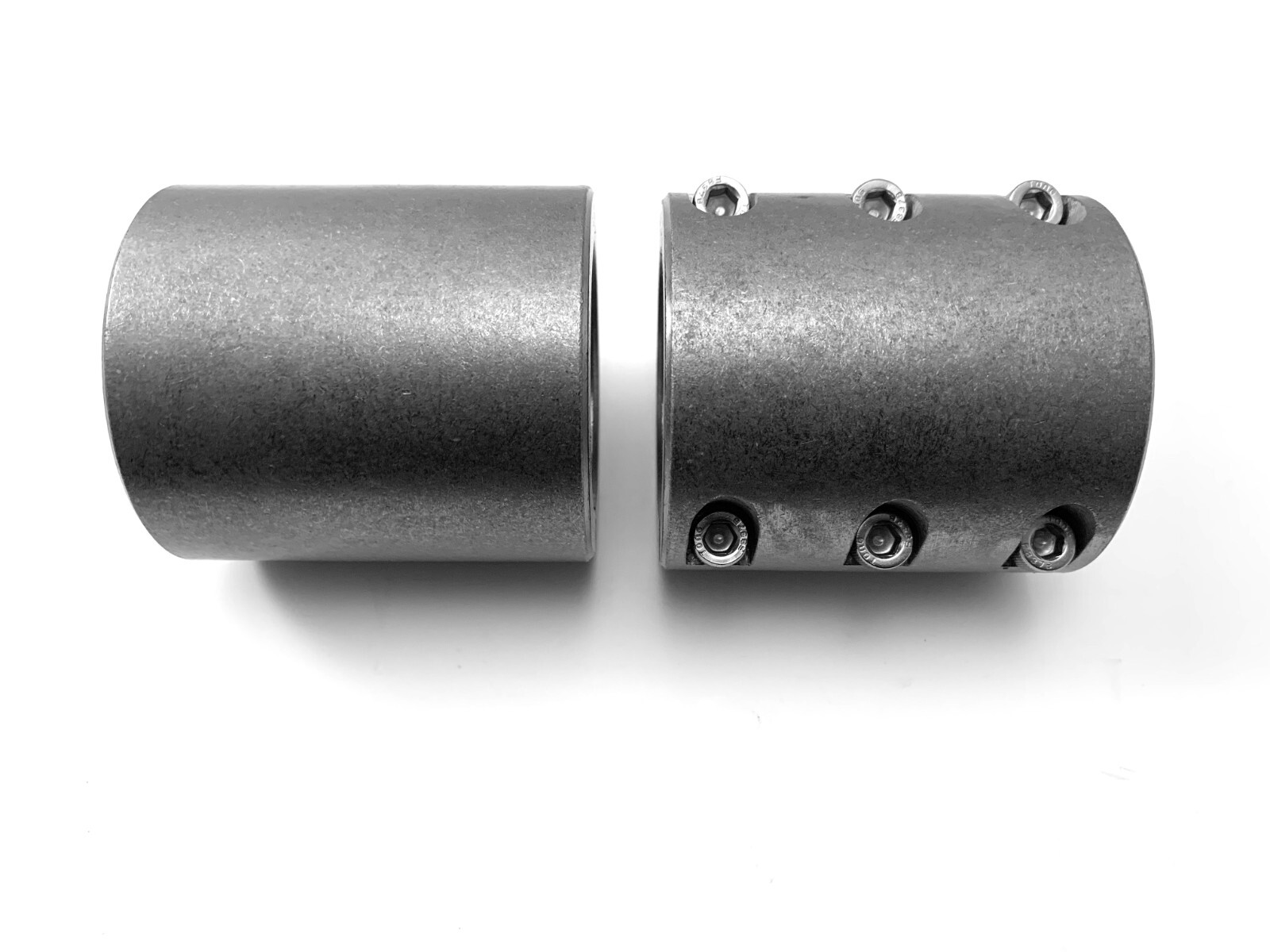 2 Steel weldable bolt on tube clamps 1.50" 1-1/2" universal roll cage mounts -L