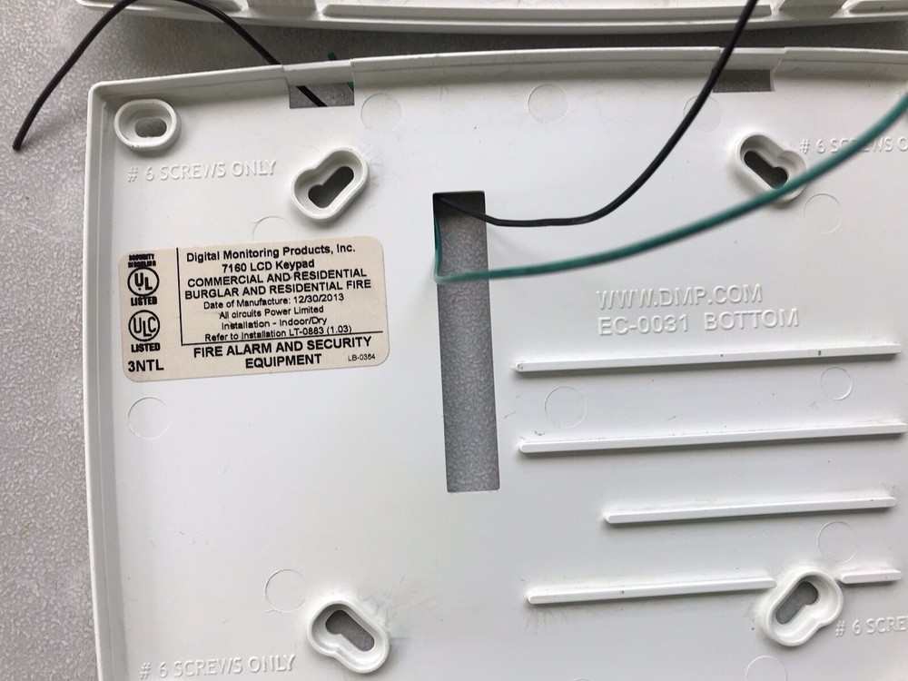 DMP Keypad Model 7160 Thin LCD