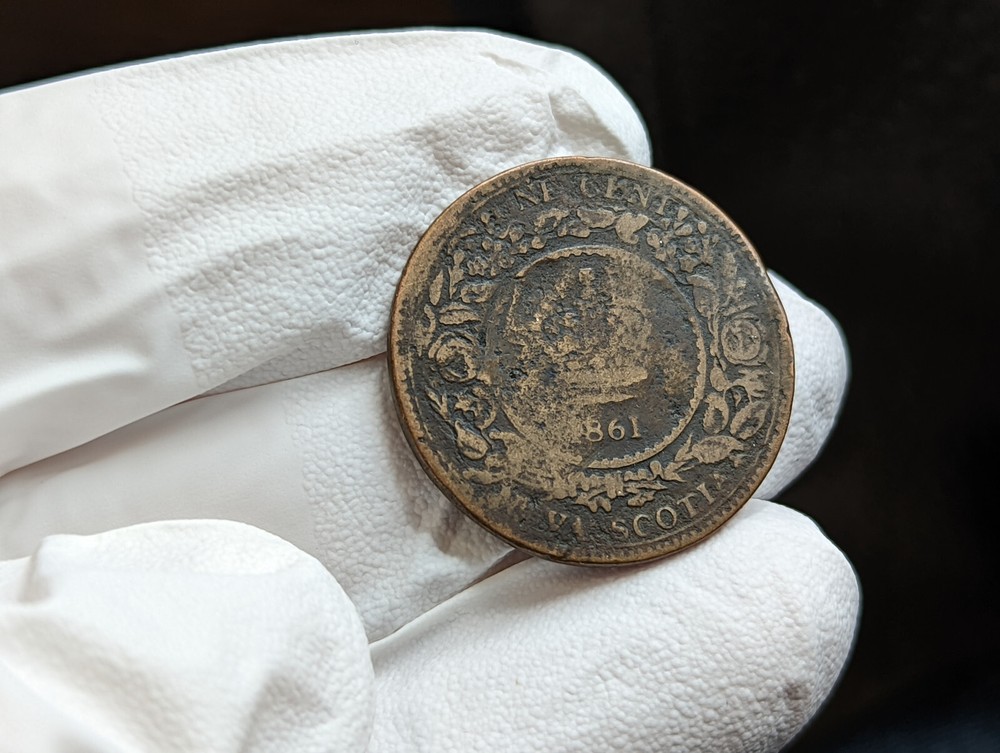 1861 Canada Nova Scotia Large Cent