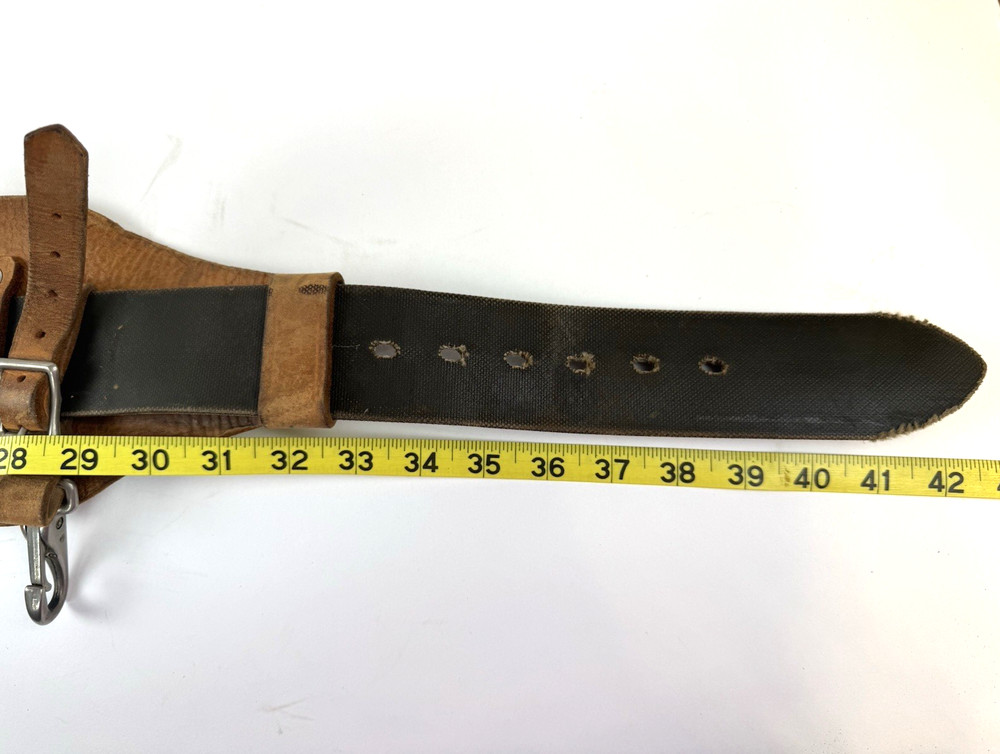 Bashlin Rest a Back Lineman Back Support Utility Safety Belt 83N Size S