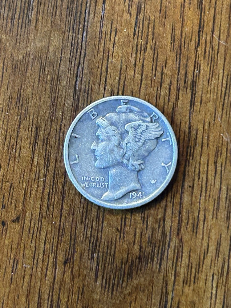 1941S Mercury Dime VF