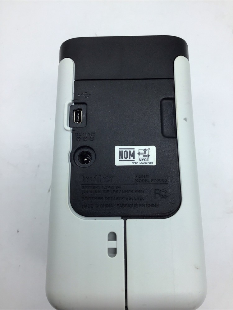 Brother P-Touch PT-P700 PC-Connectable Label Printer Plug & Play Tested Read
