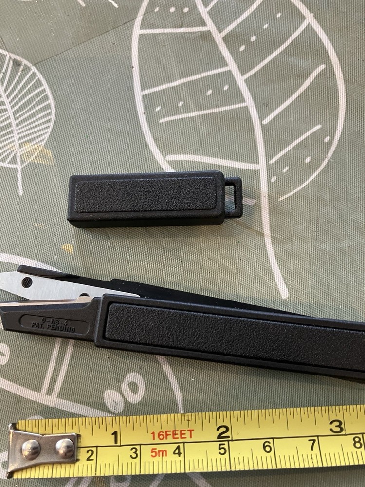 Gingher Scissors,Germany,Black Plastic Pull-out Case,Hanging Loop,4.3"l Nylon/SS