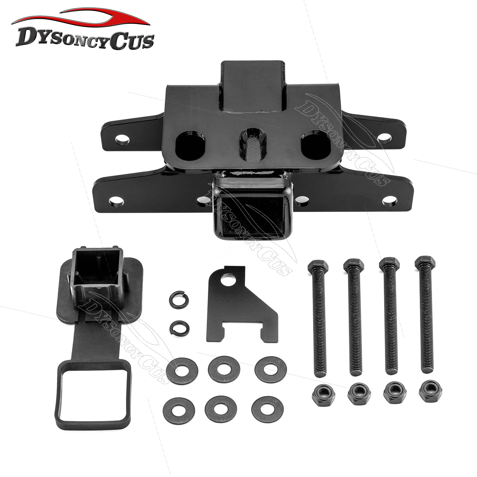 Trailer Tow Hitch For 18-19 20 21 22 23 Jeep Wrangler JL w/ Wiring Harness Kit