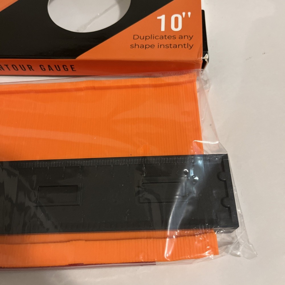 FOXFAS 10 Inch Contour Gauge Shape Duplicator w/ Adjustable Lock