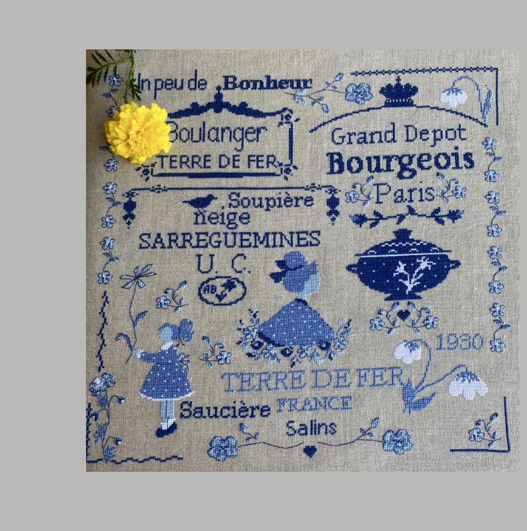 NEW RELEASE "Paris" Sampler - Two colorways