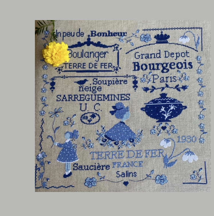 NEW RELEASE "Paris" Sampler - Two colorways