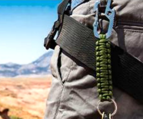 Paracord Multitool with 7 functions