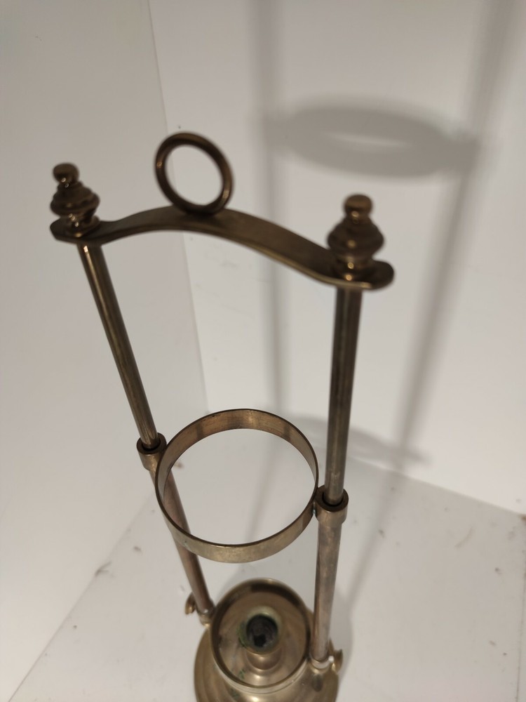 Vintage Solid Brass Candle Holder C2
