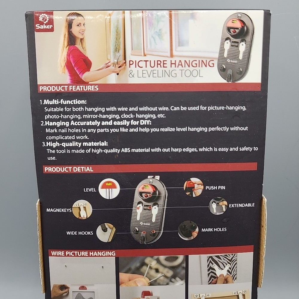 Saker Picture Hanging & Leveling Tool