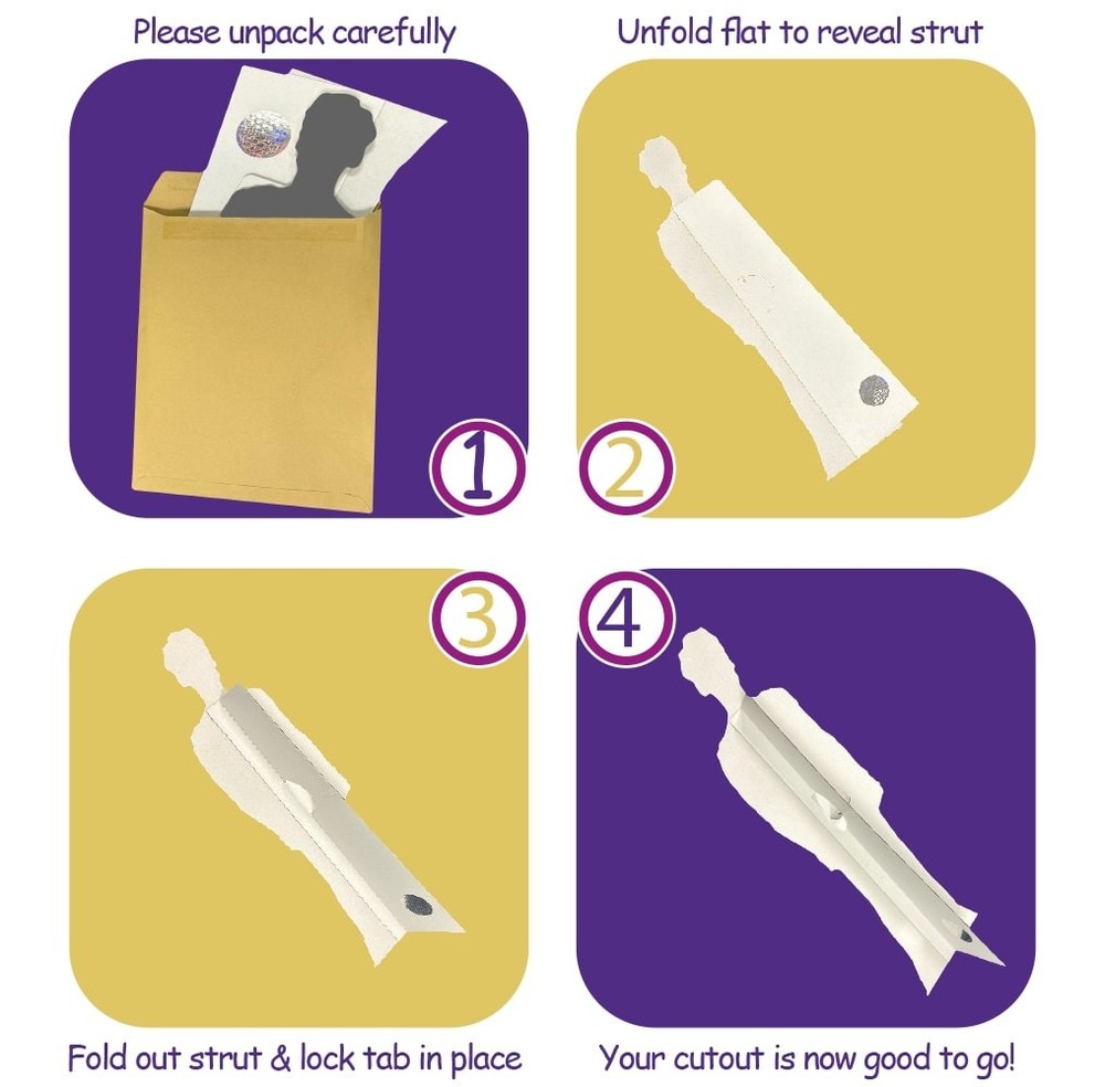 Yully Hernandez (Fur) Mini Size Cutout