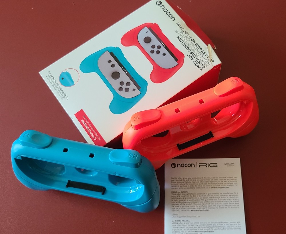 Nintendo Switch 2 Accessories - Dual Joy-Con Grip Set