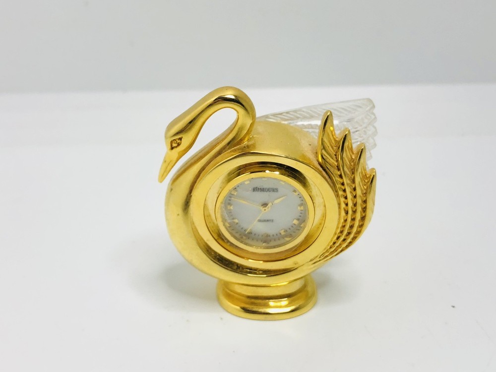 Miniature Rumors Swan clock Needs a battery￼