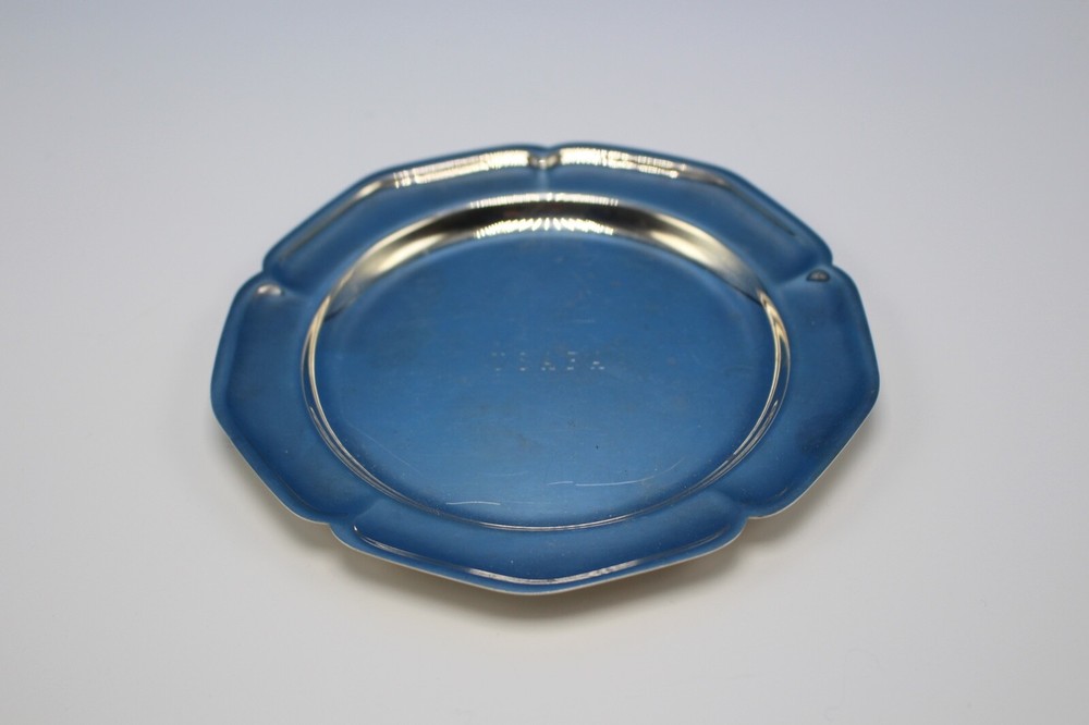 VINTAGE WM RODGERS & SONS 988 SILVERPLATED  6" TRAY USAFA AIR FORCE USA