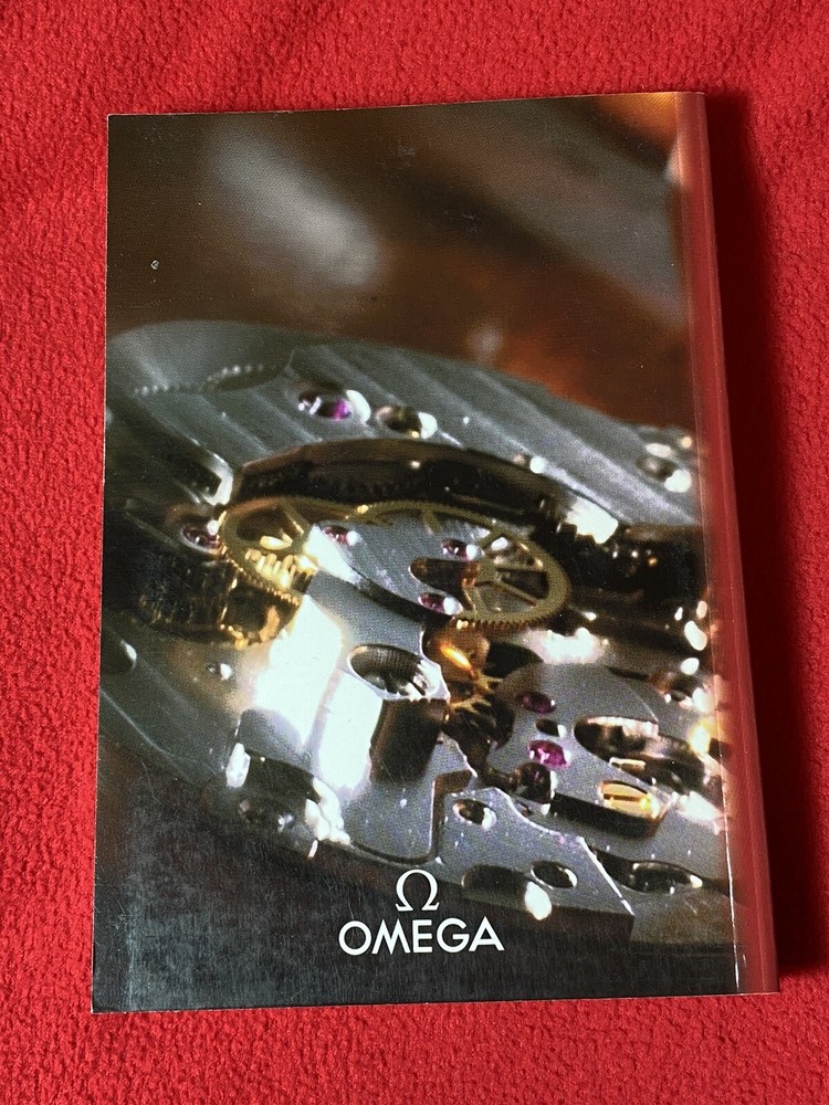 Omega Operating Instructions Watch Booklet/Manual/Guide - Speedmaster, Seamaster
