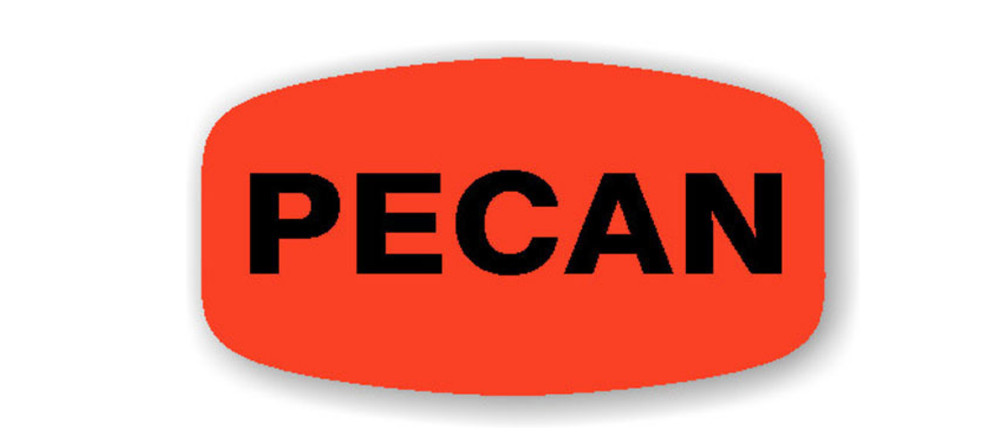 Pecan  LABELS 1000 PER ROLL GREAT STICKERS