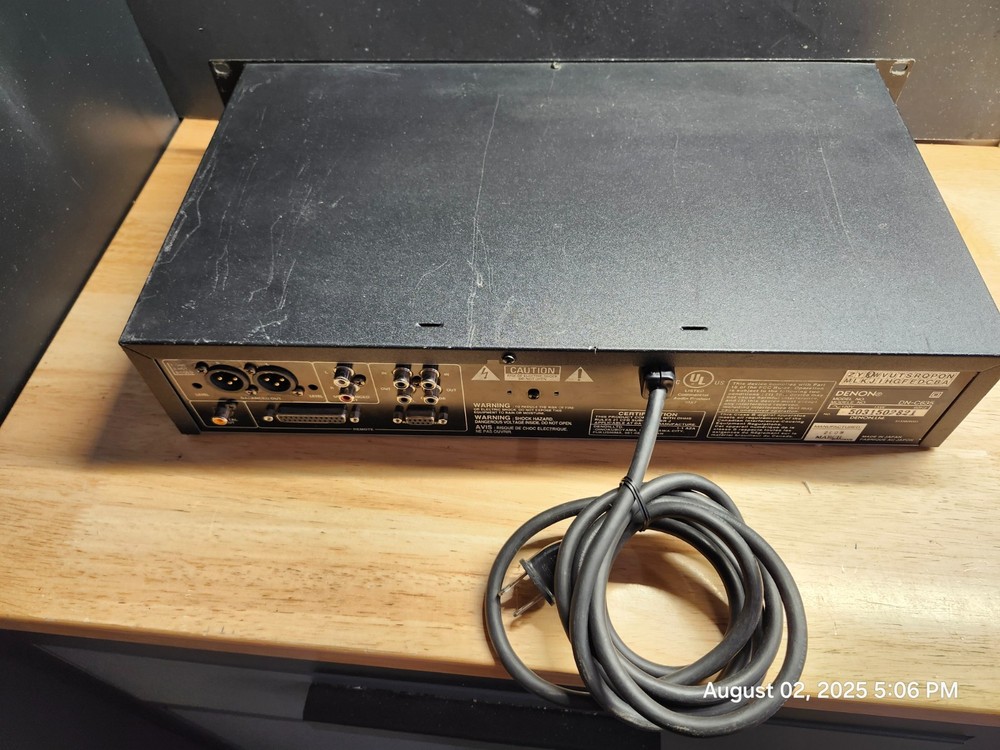 Vintage DENON DN-C635 Compact Disc / MP3 Player Rack Mount - Tested