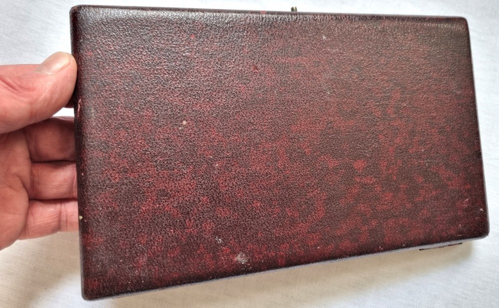 VINTAGE CASED SET HALDEN PREMIER DRAWING INSTRUMENTS FLAT PATTERN - BRITISH MADE